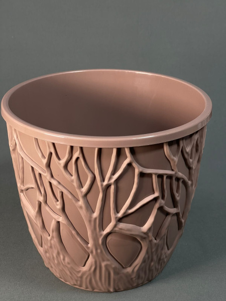 Кашпо для цветов форест (3.5) Мокко